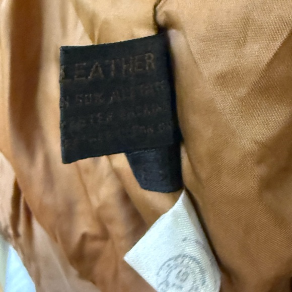 Patchwork Leather Bomber Jacket - Picture 13 of 14